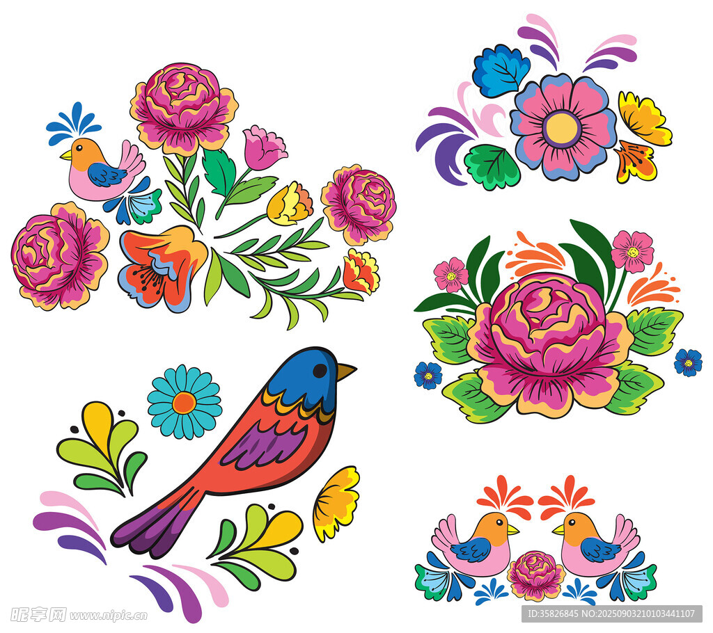花鸟图案
