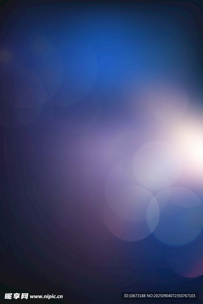 梦幻蓝紫渐变模糊背景图