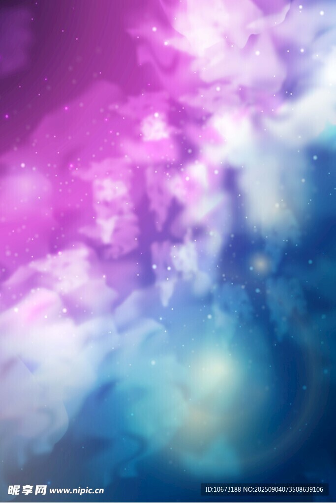 梦幻渐变天空背景图