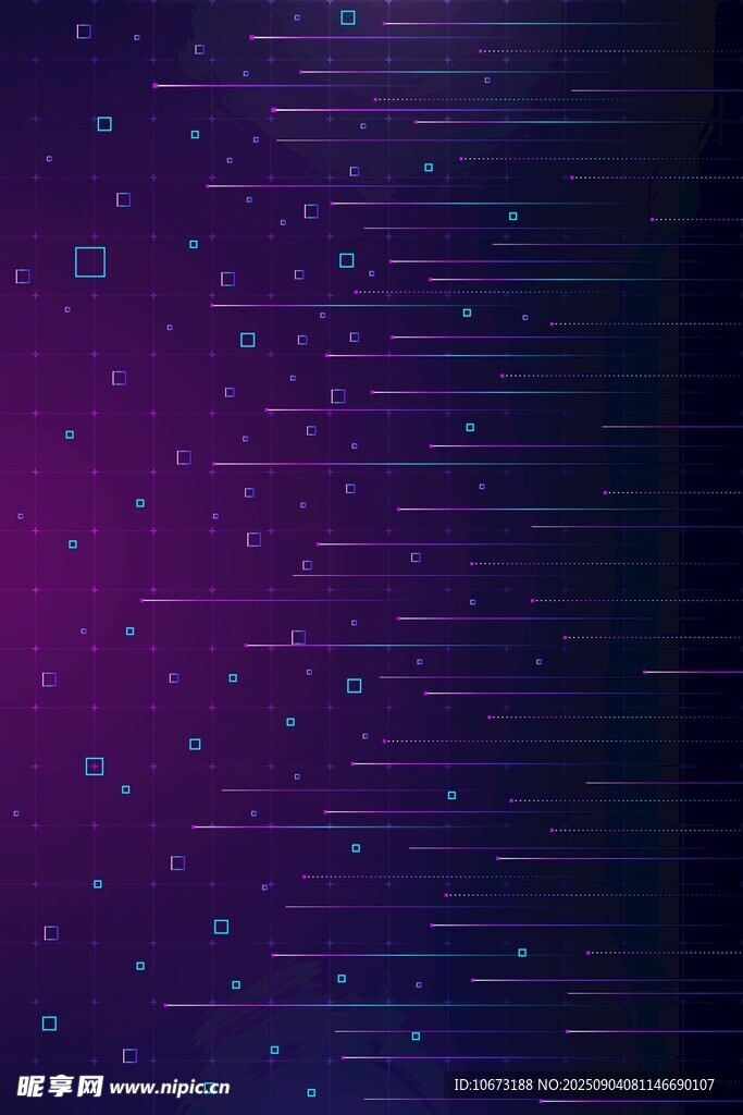 紫色渐变星空背景图