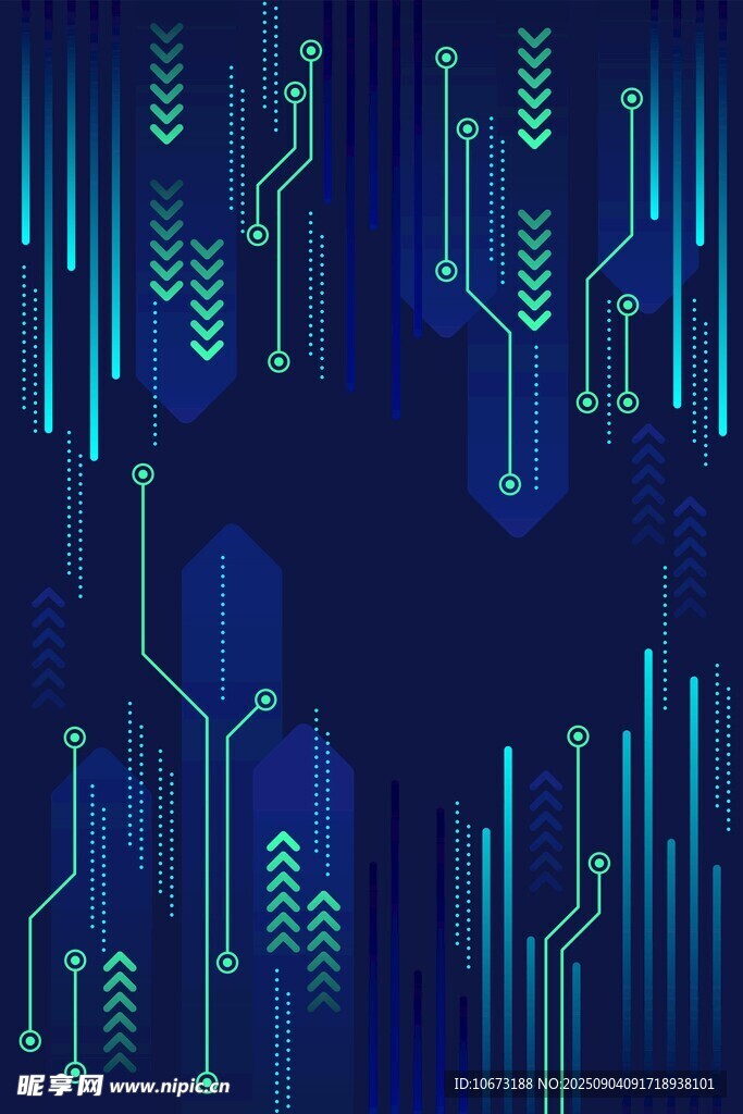 科技感电路板背景图案