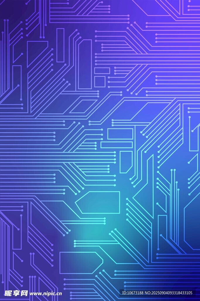 科技感电路板背景图案