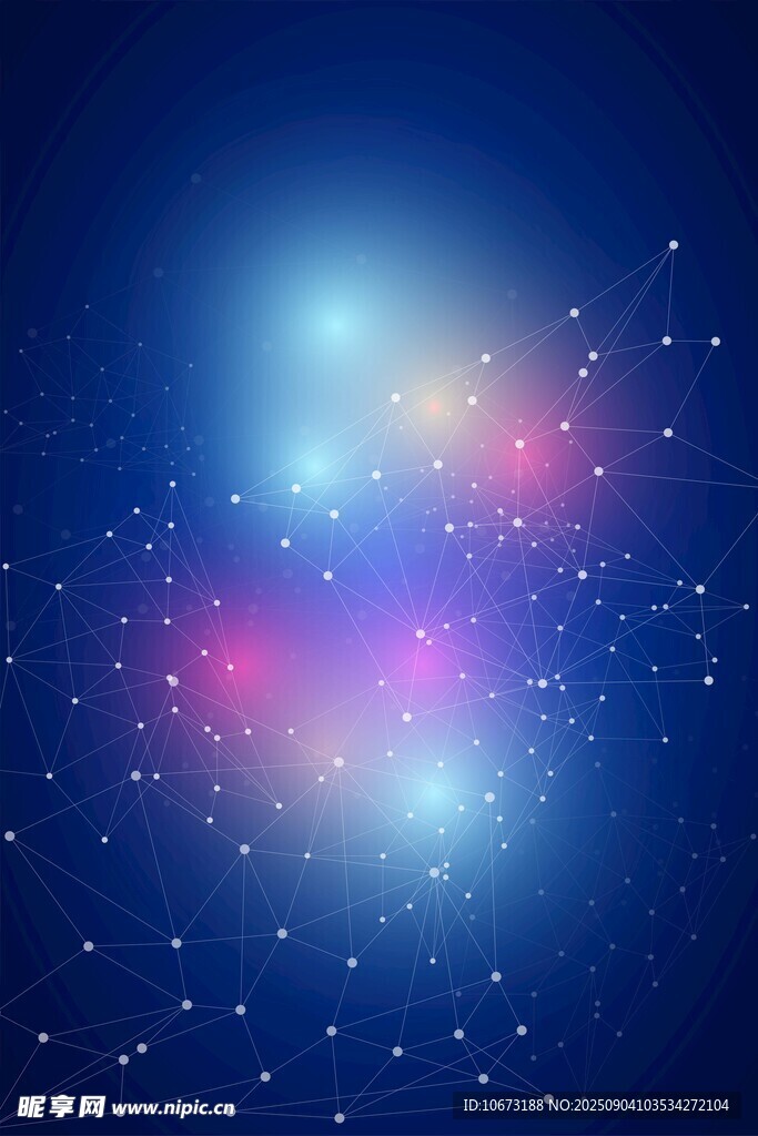 梦幻星空背景图