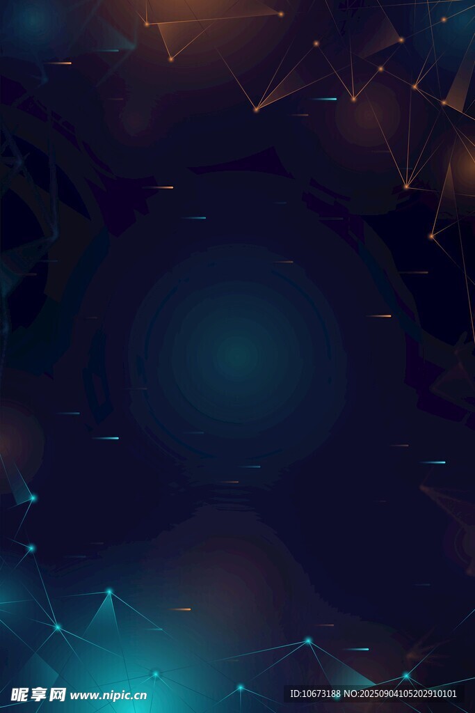 梦幻星空背景图