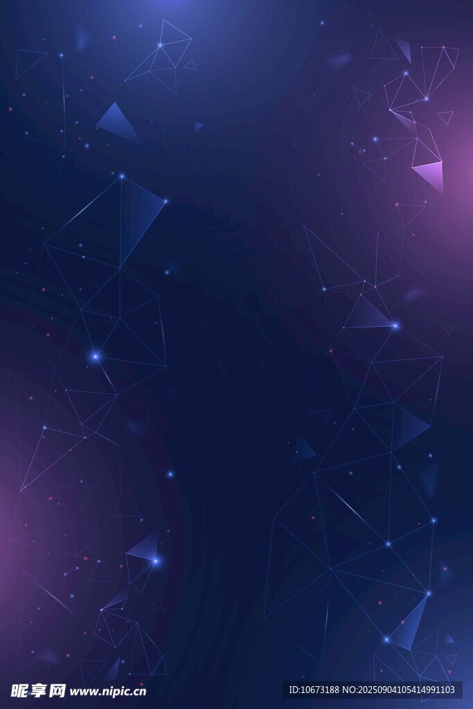 梦幻星空背景图