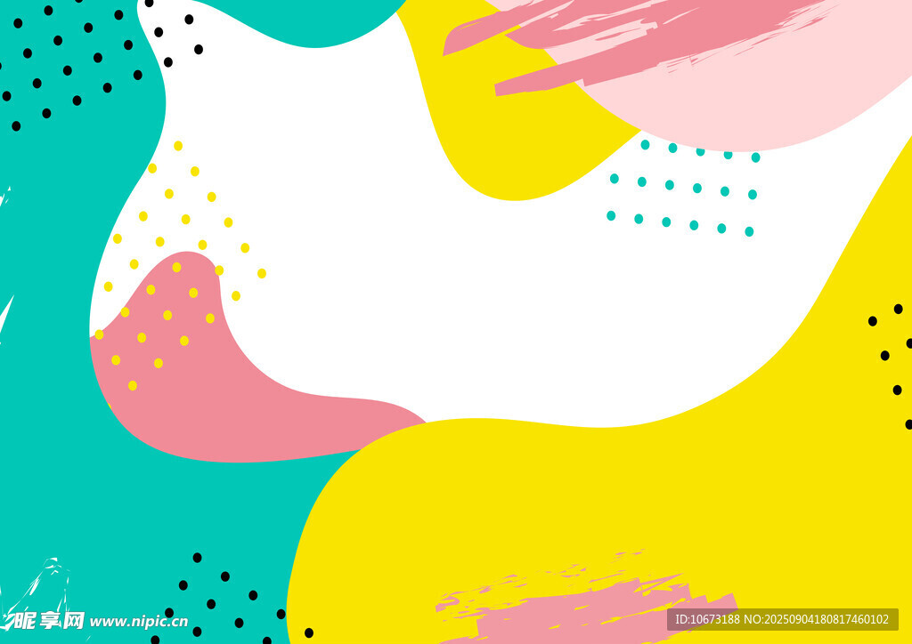 多彩抽象几何图案背景