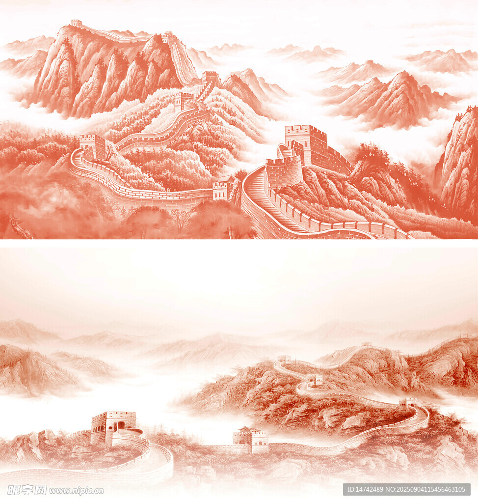 长城背景长城底图