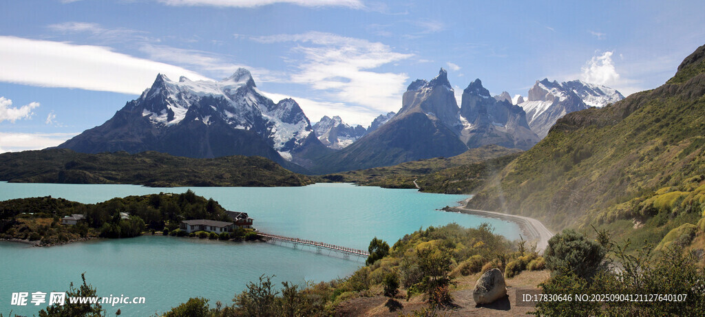 壮丽湖山美景