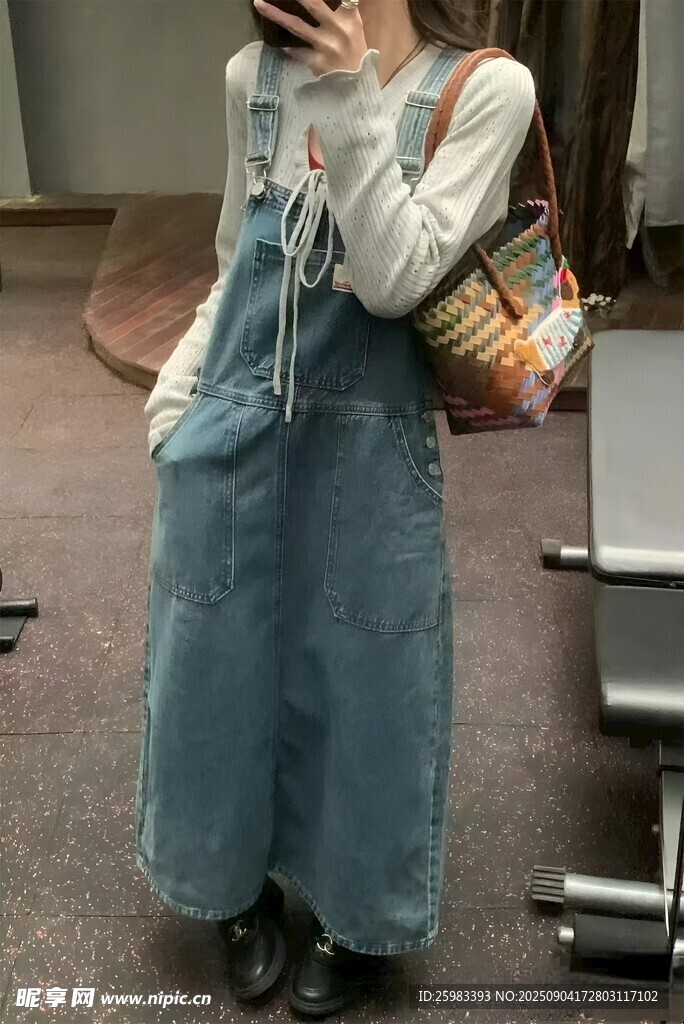 休闲的女孩