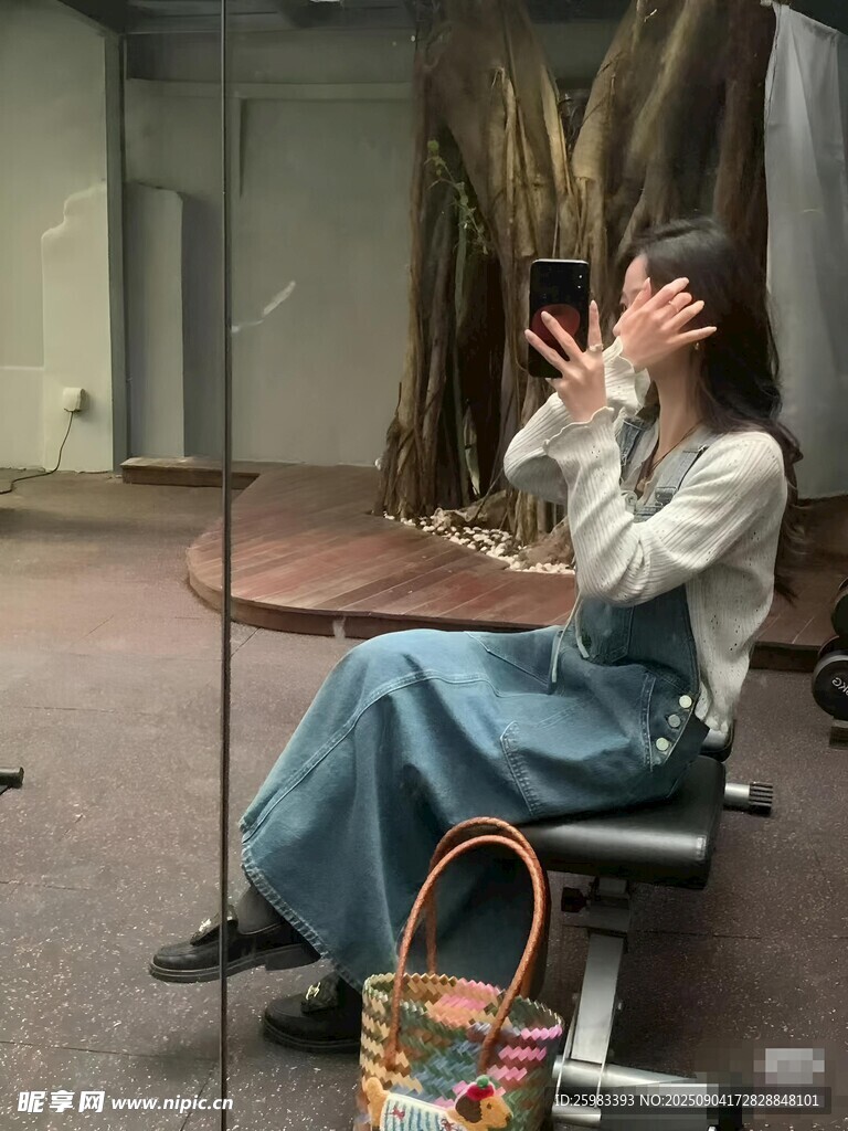 休闲的女孩
