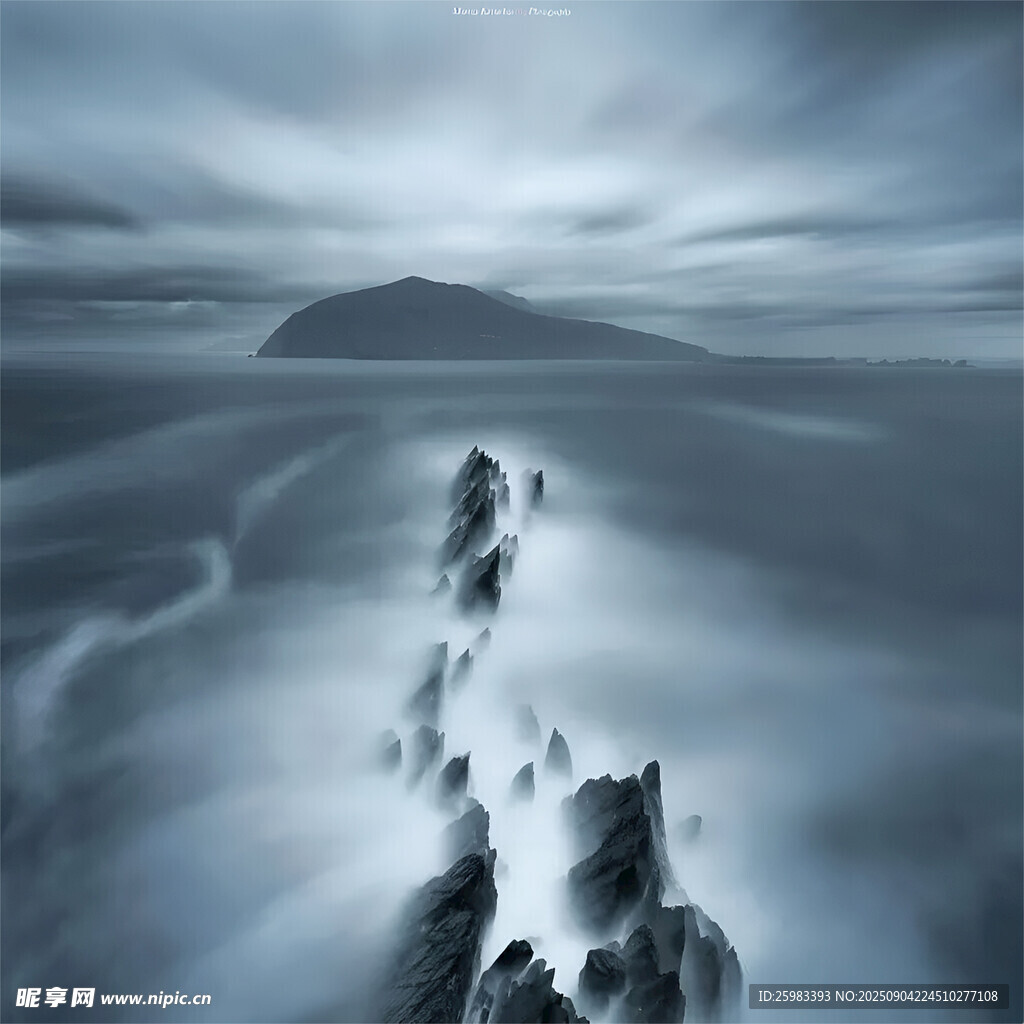 海上礁石