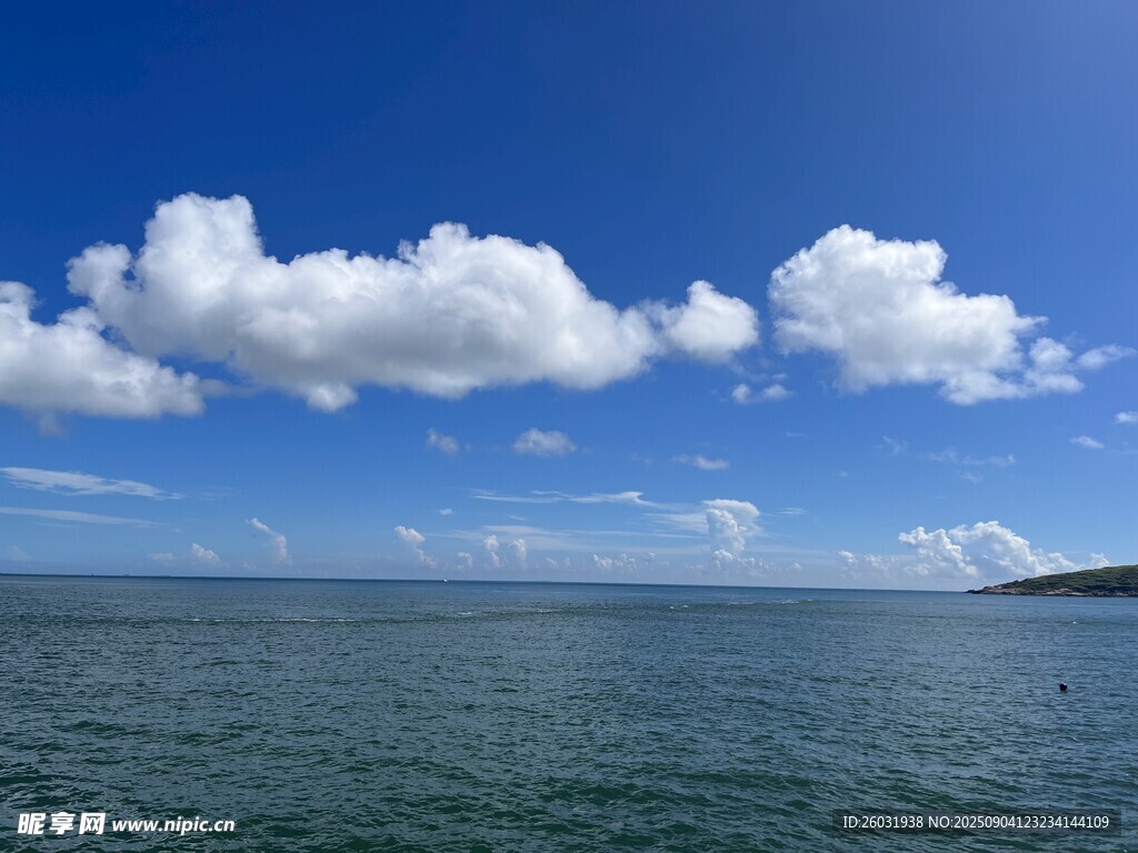宁静海景