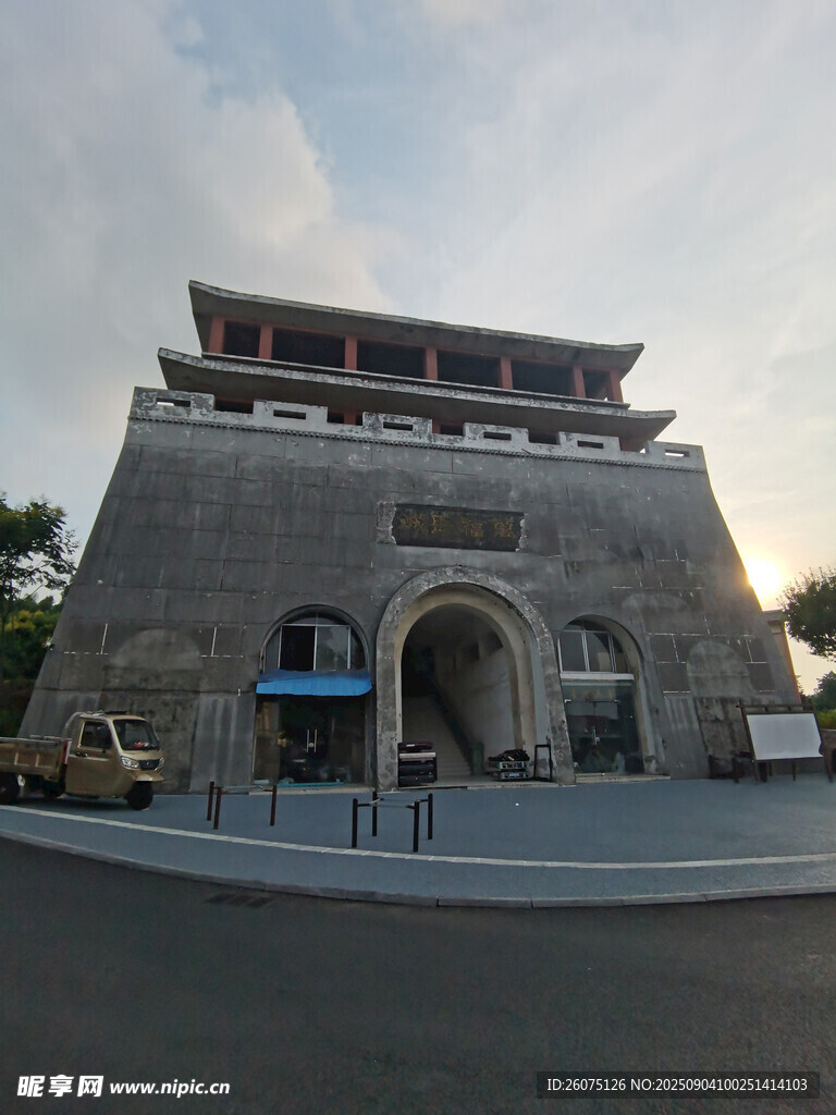 古老城楼建筑风貌