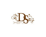 优雅复古字母D装饰图案