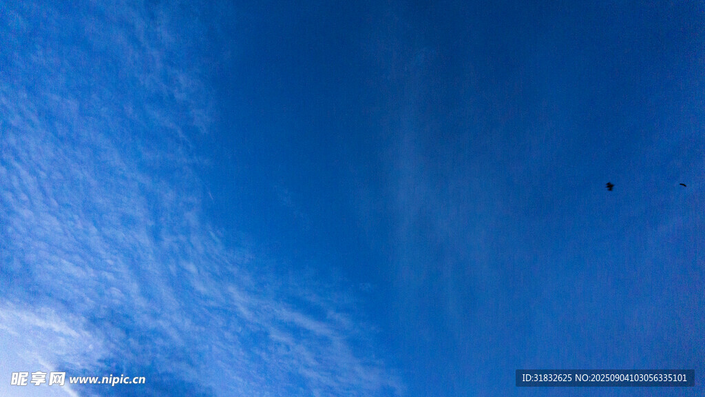 蔚蓝天空 纯净自然之景