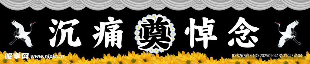 沉痛悼念