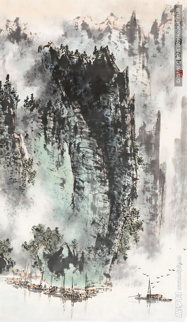 水墨山水