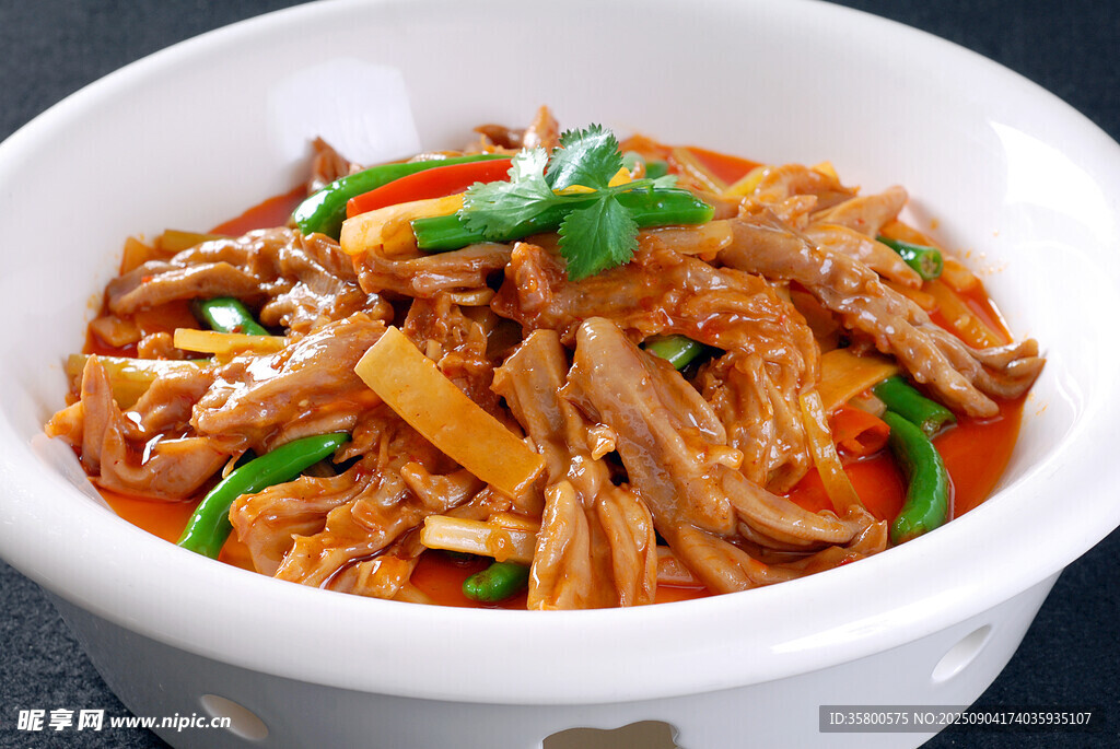 香辣美味腐竹拌鸡丝