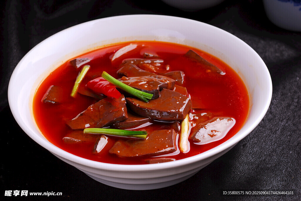 香辣鸭血汤