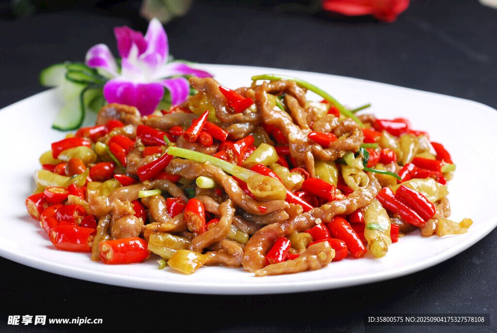 香辣美味鸡杂