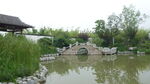 中式园林池塘景观