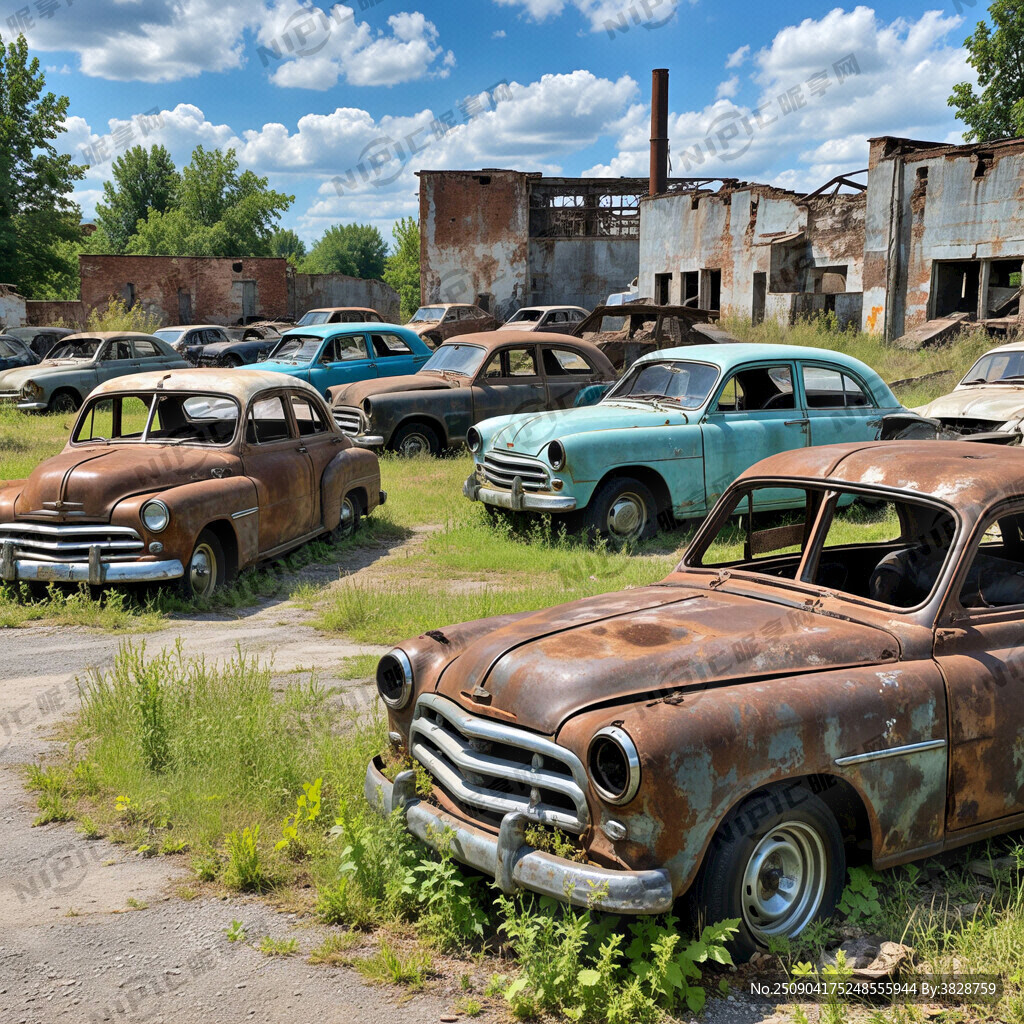 废旧车辆停放处