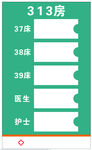 病房医护人员信息展示