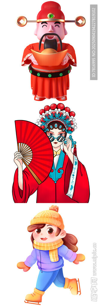 传统与现代服饰形象展示