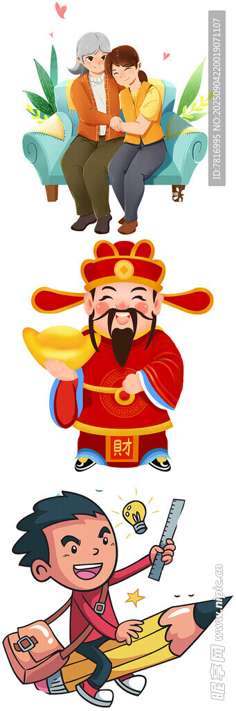 儿童与传统角色创意绘画