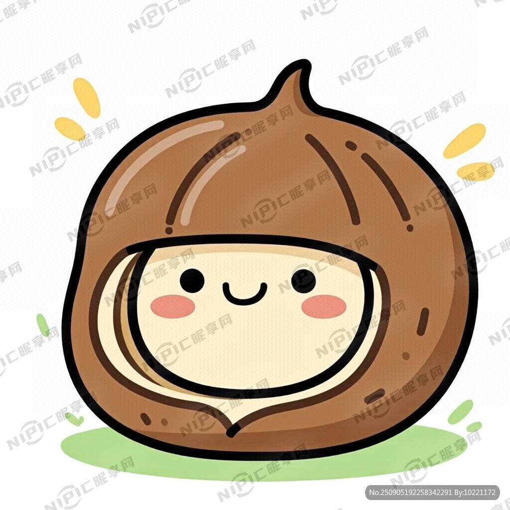 板栗卡通人物头像