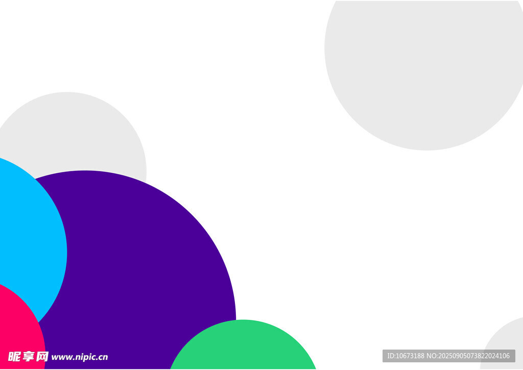 多彩几何图形组合