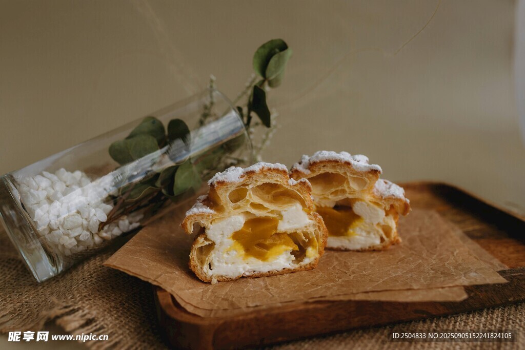 美味夹心面包 视觉与味觉盛宴