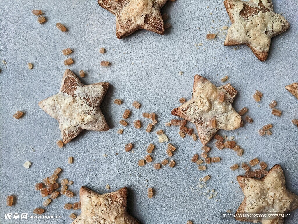 星星形状美味饼干
