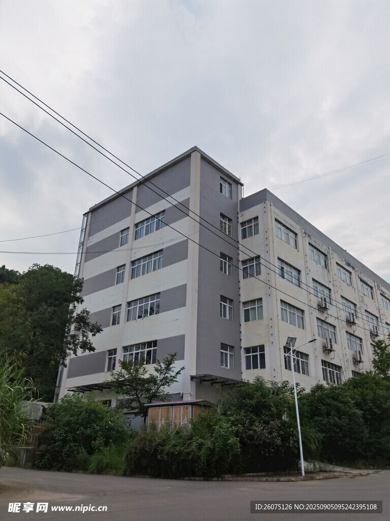 现代多层办公楼外观