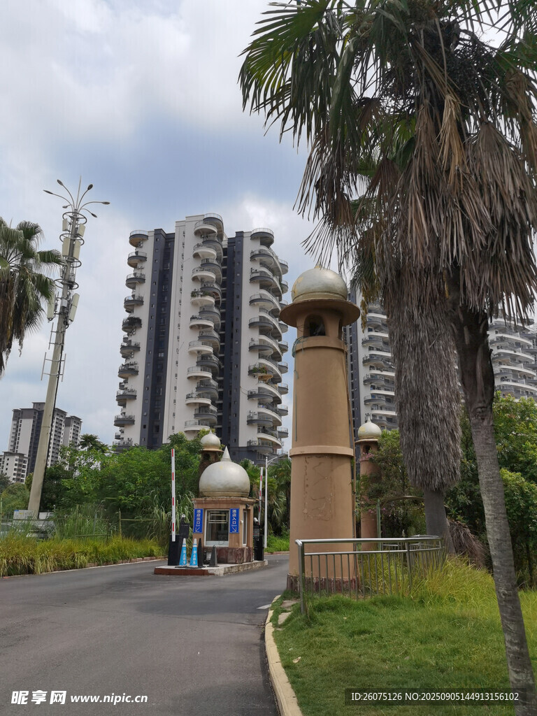 现代小区入口景观
