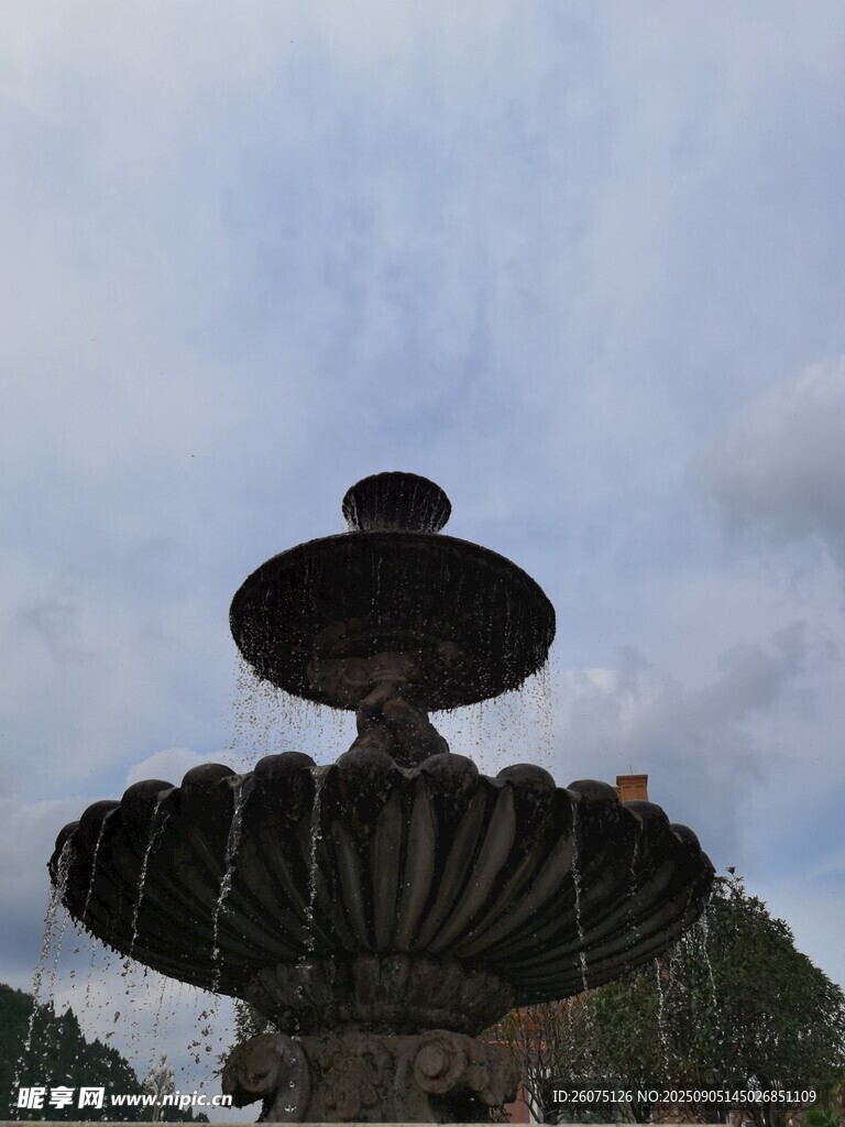 古典喷泉造型