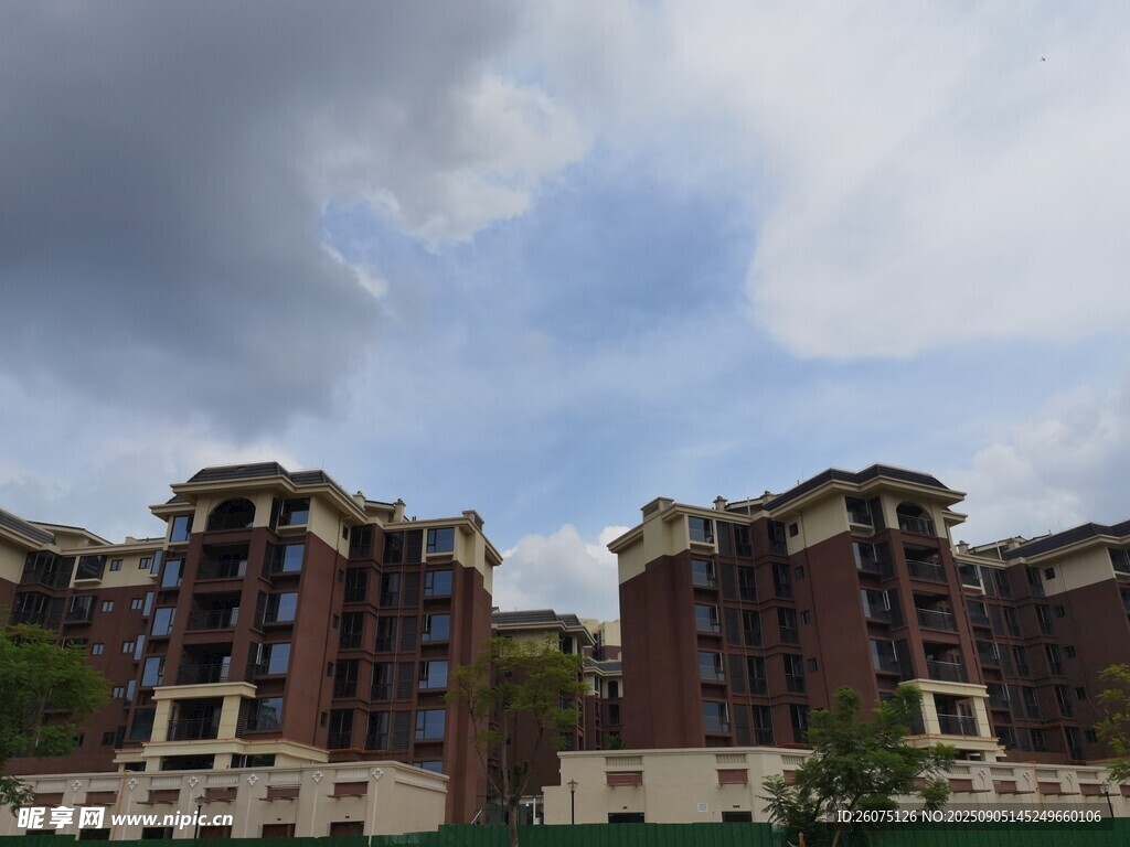 高层住宅建筑景观