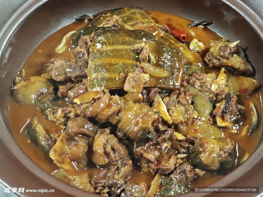 美味红烧甲鱼