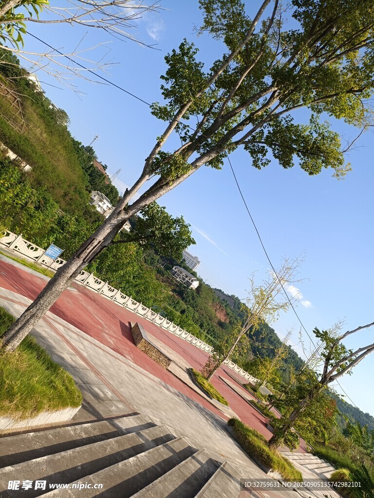 户外校园风景