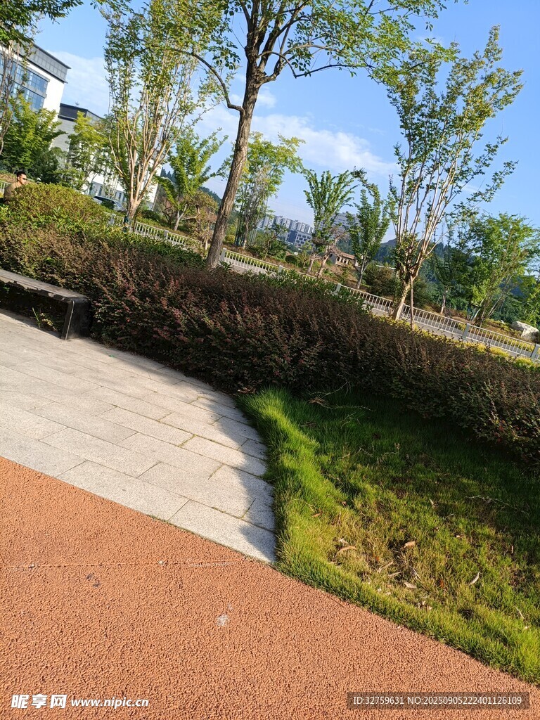 户外休闲步道景观