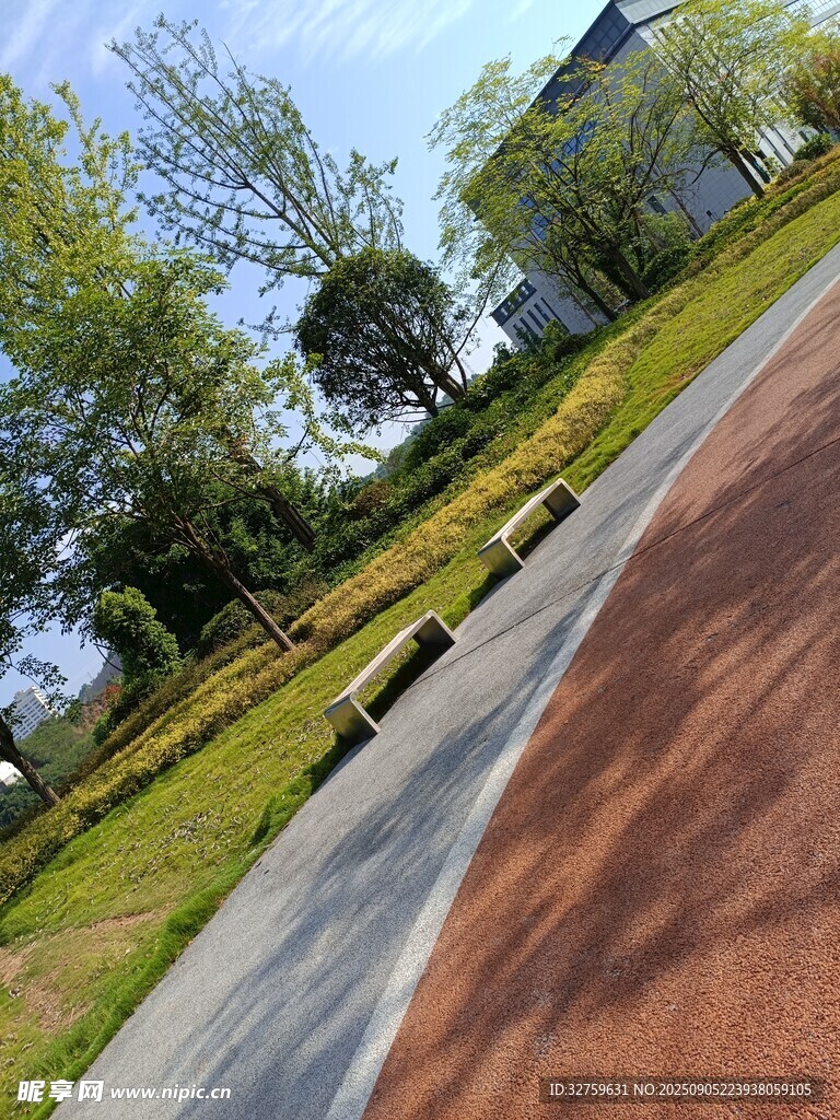 户外休闲步道景观