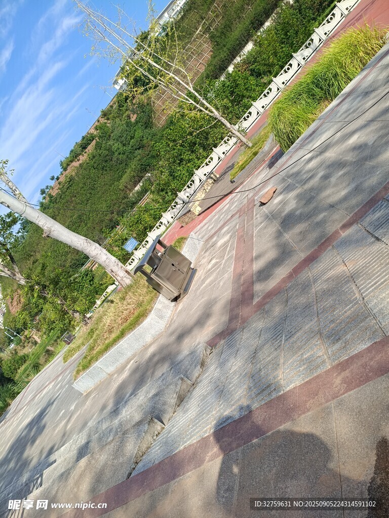 户外道路及周边景观