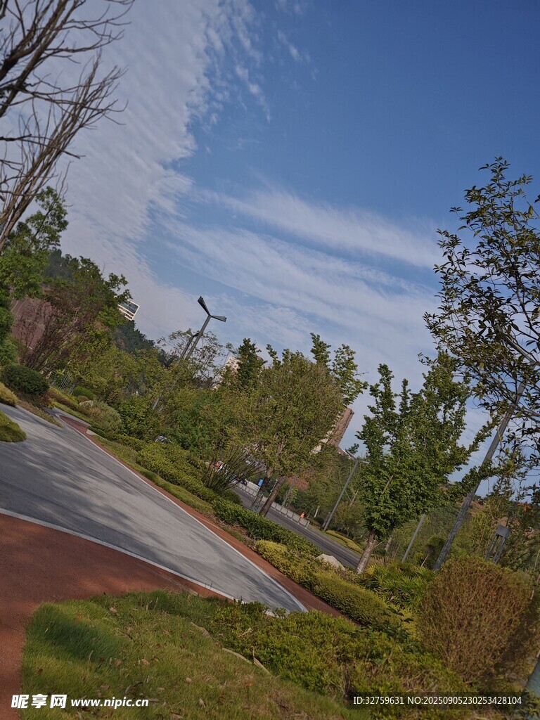 户外自然风景道路景观