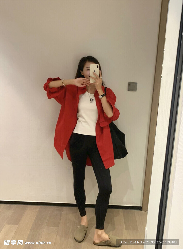 休闲的女孩