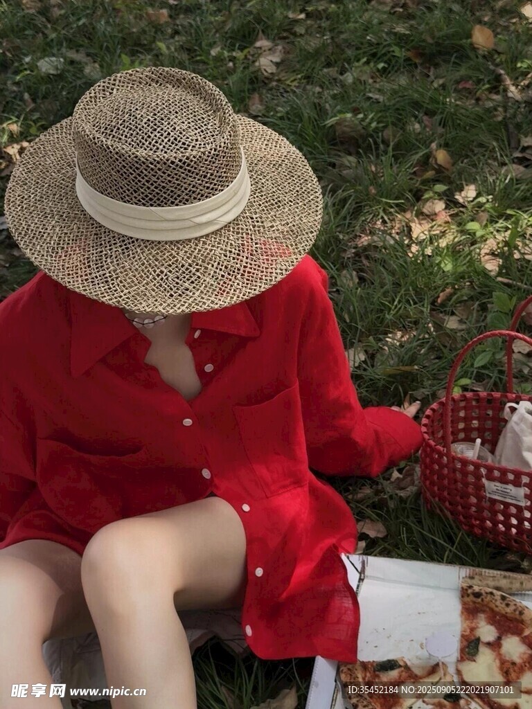 休闲的女孩