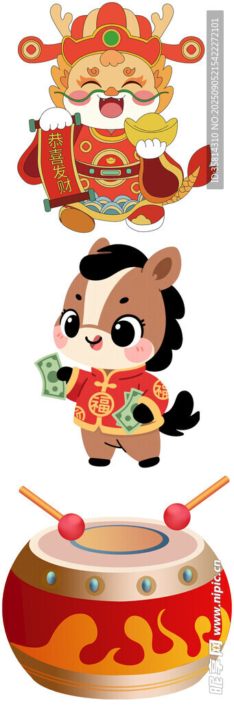 马年敲鼓贺新春