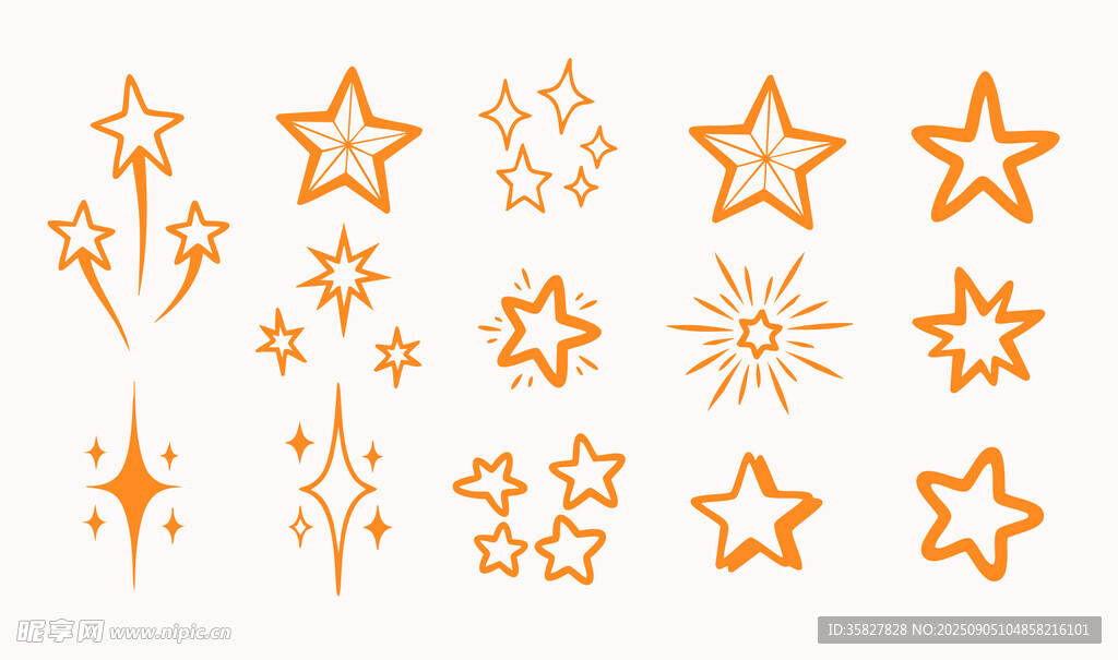 星星图案