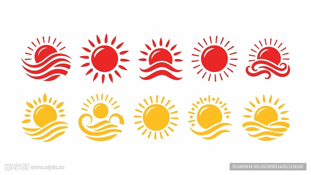 太阳图案