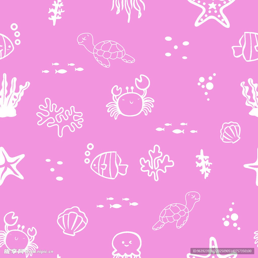 粉色 海洋生物 