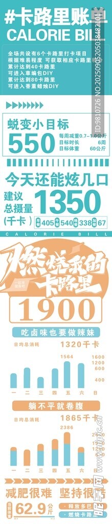 卡路里账单